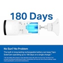 Cámara Tapo WIFI 2K (exterior) con panel solar