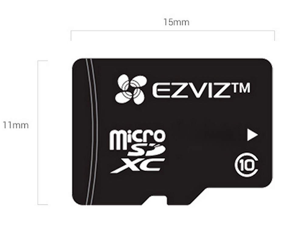 Card De Memorie Micro SD 64GB, EZVIZ CS-CMT-CARDT64G-D, Clasa 10/U3, 90 MB/s Citire, 50 MB/s Scriere