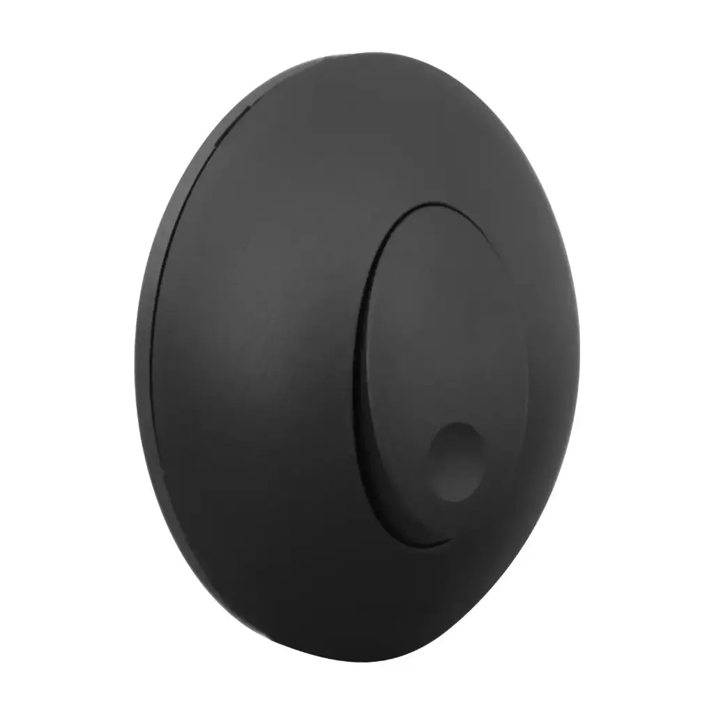 Interruptor simple sobre puesto Veto (Negro)