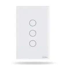 Interruptor triple smart WI-FI (Blanco)