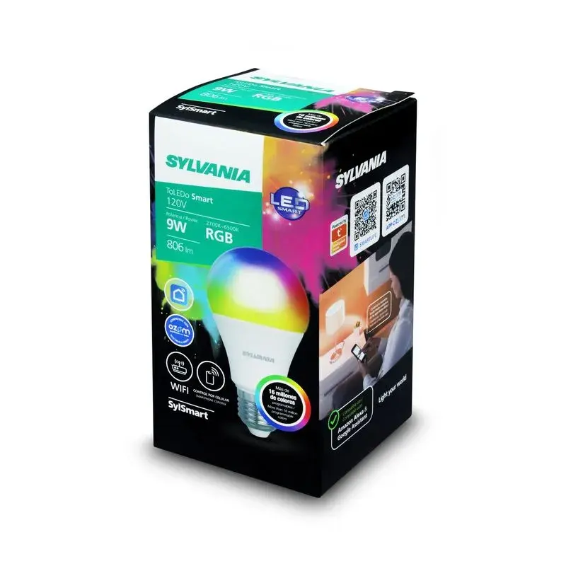 [P23863] Foco RGB 9W Silvania 