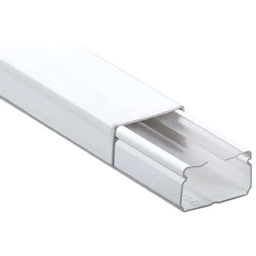[DXN10041] Canaleta Lisa 20x12 blanca sin adhesivo (Dexson)