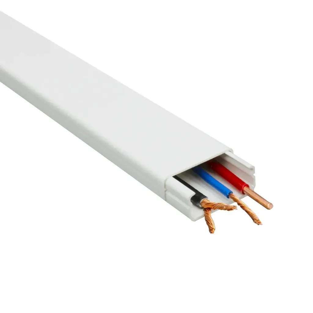 Canaleta Lisa 32x12 blanca (Dexson)