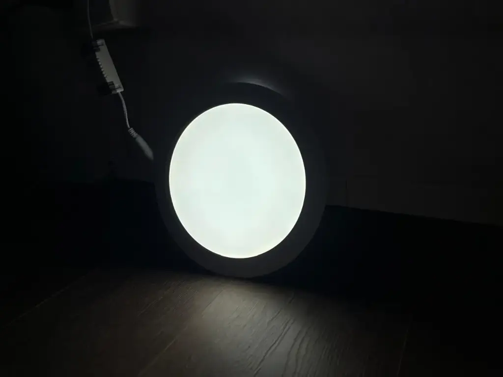 Panel 18W redondo 6200k (Fría)