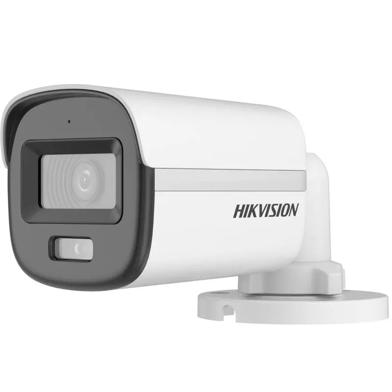 [DS-2CE10DF0T-LFS] TUBO SELLADO HD-TVI 1080P IR 10-20M COLORVU CON AUDIO Y LUZ HIBRIDA COLOR VU