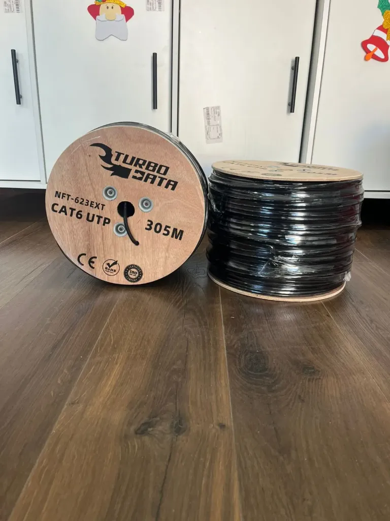 Cable CAT 6E 80% Cobre (rollo)