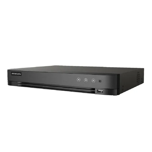 [iDS-7204HUHI-M1/XT] DVR 4 CANALES 5MP | ACUSENSE | 2 HDD | SOPORTA CAMARAS CON AUDIO BIDIRECCIONAL