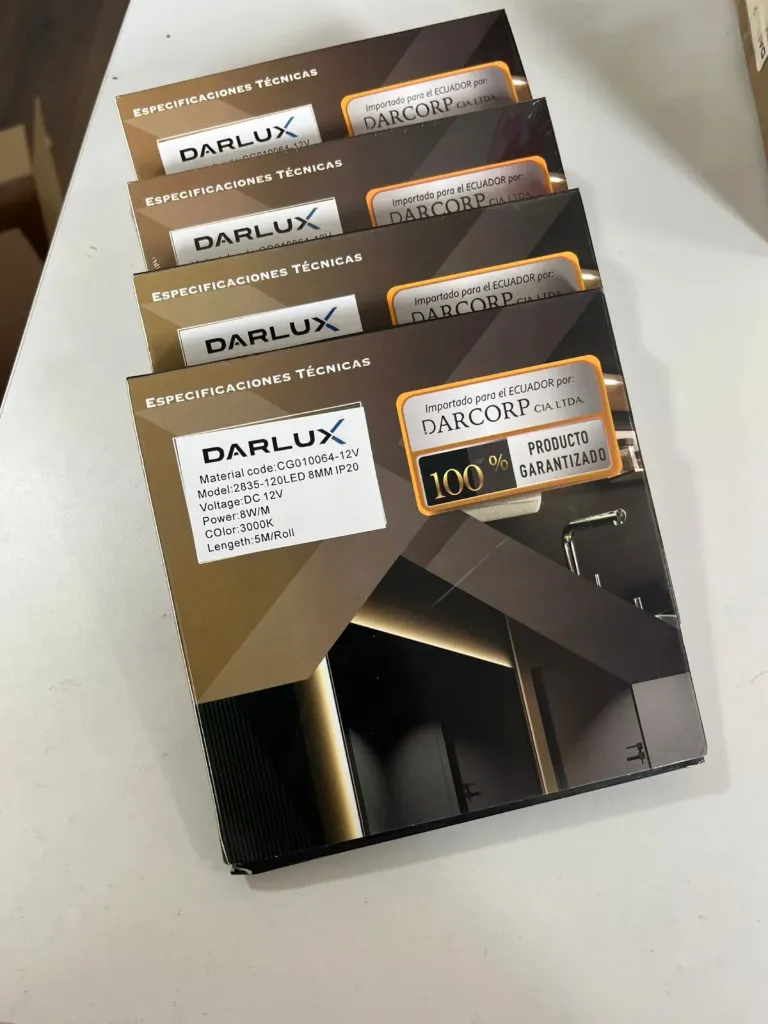 [DXC106K] CINTA LED 12V IP20 6K 10W/M (5MT) DARLUX