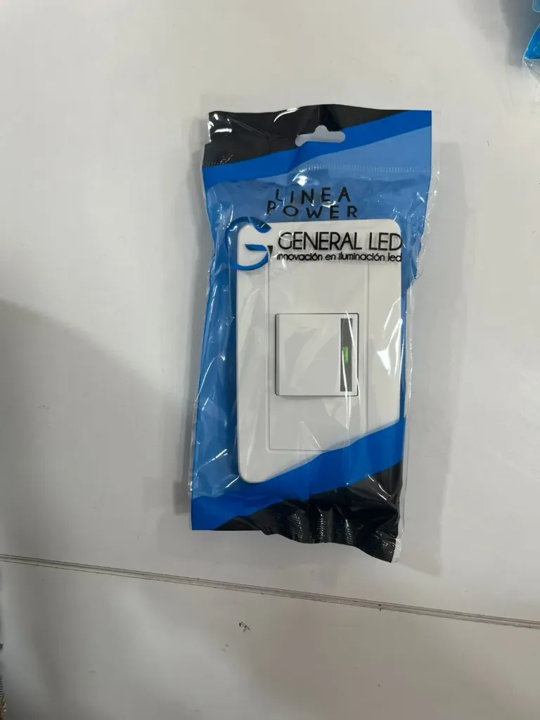 Interruptor/Conmutador Simple Blanco (G.L)