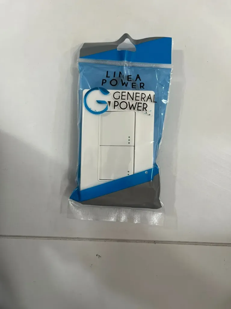 Interruptor/Conmutador Doble Blanco (G.L)