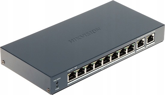 SWITCH POE 8 CH 10/1001000MB + 2 10/100/1000MB 60W