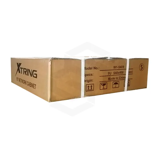 GABINETE COMPACTO 9UR XTRING DESARMADO  PUERTA DE VIDRIO 540X400X501MM
