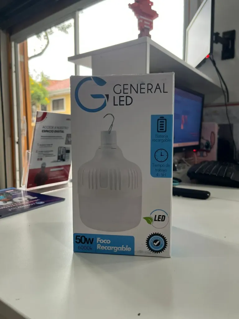 Foco recargable 50W 6K