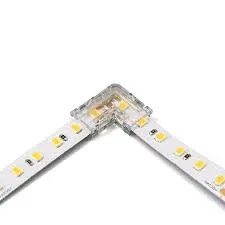 Conector L para cinta led 8mm
