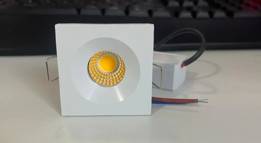 OJO DE DRAGON CUADRADO BLANCO 3W 3000K