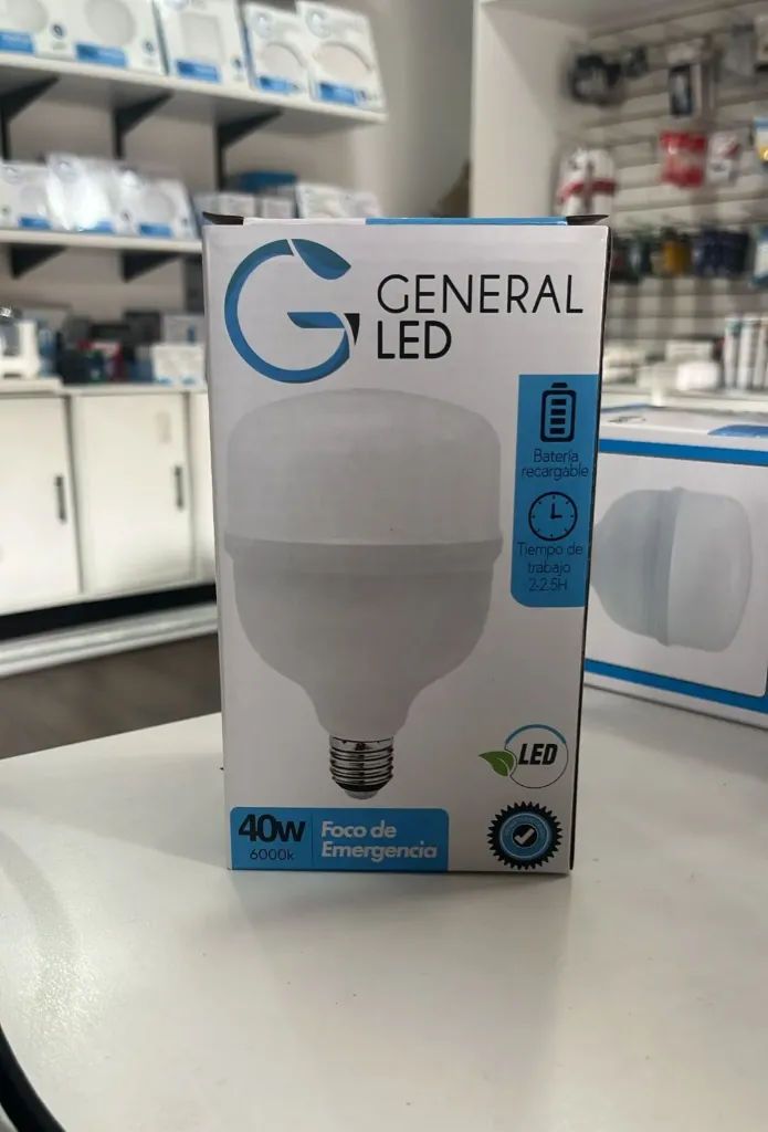 Foco recargable 40W 6K