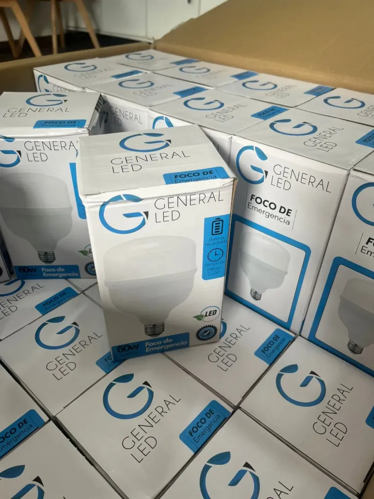 Foco recargable 60W 6K