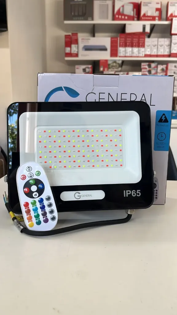 REFLECTOR LED 100W IP65 RGB
