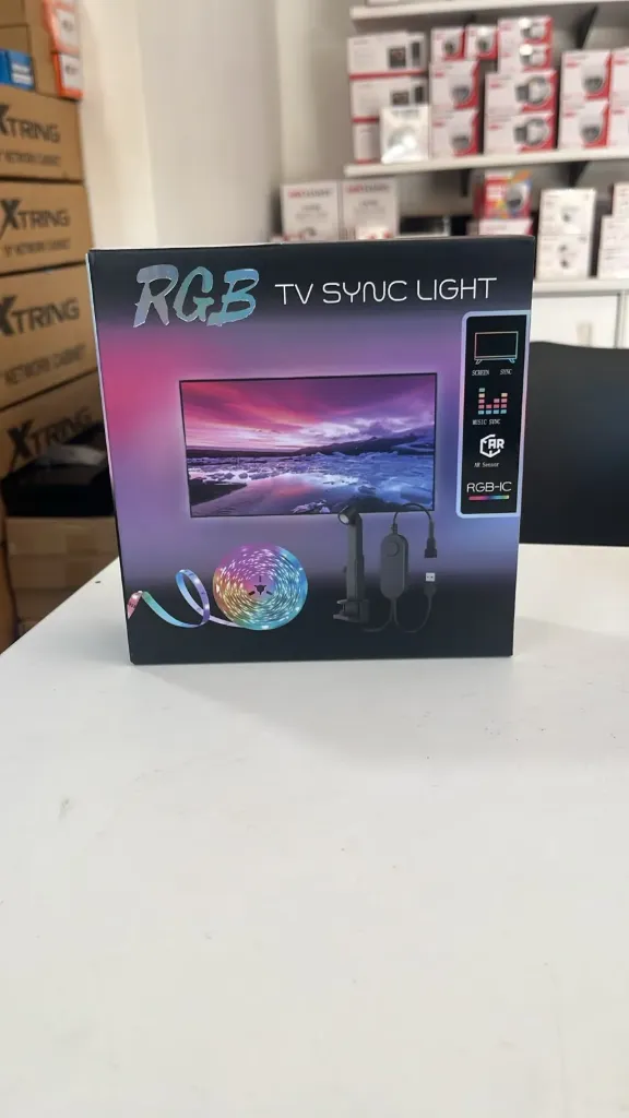 Cinta RGB para TV 2.4m con control