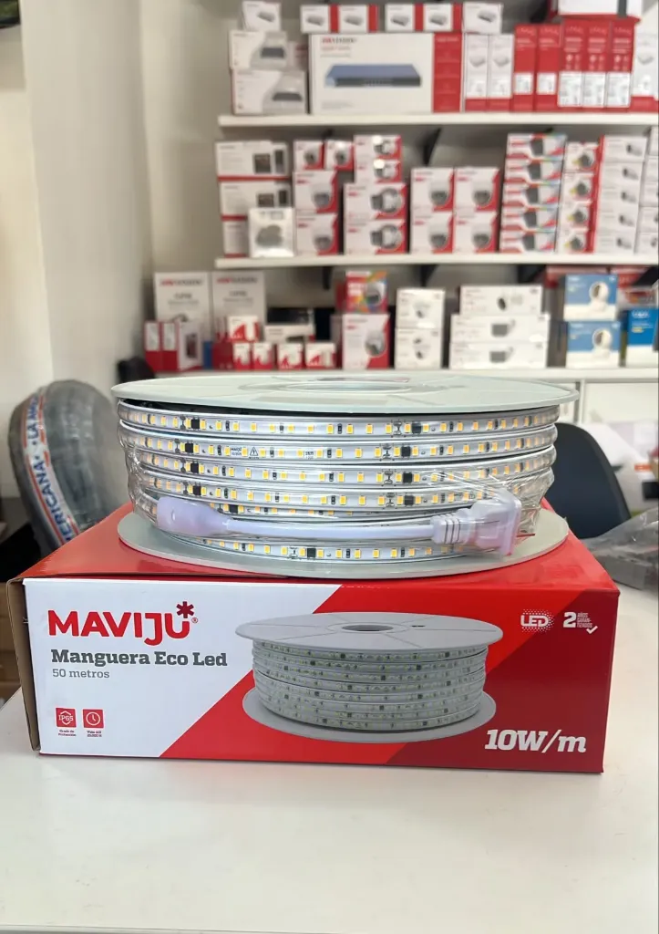 MANGUERA LED 10W/MT 6K ROLLO 50MTS